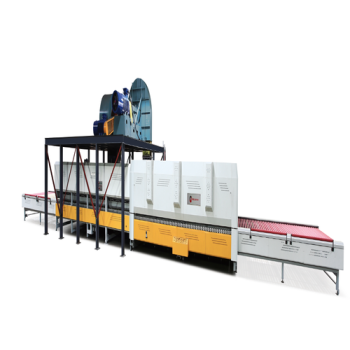 LOW-E Fan forced convection Tempering furnace